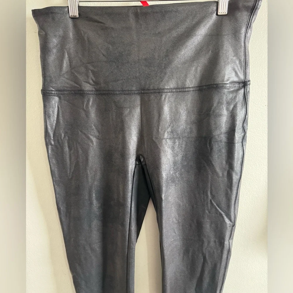 Spanx Ready-to-Wow! PLeather Leggings size 2X - Picture 5 of 8